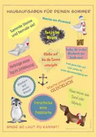 Vorschau - Poster - Hausaufgaben für den Sommer - Beigabe zum Zeugnis - Seite 2