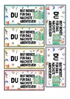 Vorschau - Bildkarten - Abschiedsgeschenk Grundschule / Klasse 4 + Sommerferien / Abschied - Seite 3