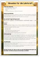 Vorschau - Arbeitsblätter - Fußball/WM Krimi Mystery: Die verschwundenen goldenen Handschuhe - Seite 1