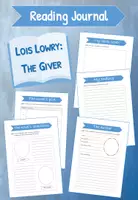 Vorschau - Arbeitsblätter - Reading Journal - Lois Lowry: The Giver (big version) - Seite 1