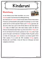 Vorschau - Unterrichtsreihen - Kinderuni Lückentext mit Wortspeicher Hörverstehen und Suchsel - Seite 2