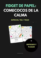 Vista previa - Juegos / Gamificación - Fidget de Papel: Comecocos de la Calma | TEA, TDAH - Portada