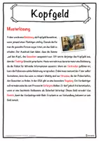 Vorschau - Unterrichtsreihen - Kopfgeld Lückentext mit Wortspeicher Hörverstehen und Suchsel - Seite 2