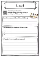 Vorschau - Unterrichtsreihen - Laut Lückentext mit Wortspeicher Hörverstehen und Suchsel - Seite 3