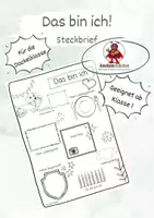Vorschau - Arbeitsblätter - Das bin ich! - Steckbrief Dackelklasse - Deckblatt