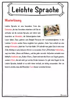 Vorschau - Unterrichtsreihen - Leichte Sprache Lückentext mit Wortspeicher Hörverstehen und Suchsel - Seite 2