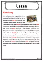 Vorschau - Unterrichtsreihen - Lesen Lückentext mit Wortspeicher Hörverstehen und Suchsel - Seite 2