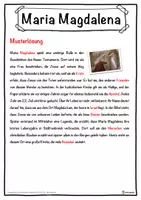 Vorschau - Unterrichtsreihen - Maria Magdalena Lückentext mit Wortspeicher Hörverstehen und Suchsel - Seite 2