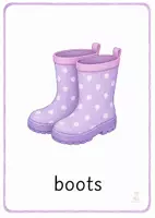 Vorschau - Bildkarten - Clothes Picture Cards – Englisch - Seite 1
