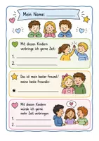 Vorschau - Arbeitsblätter - Soziogramm der Klasse - Seite 3