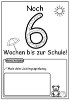 Vorschau - Arbeitsblätter - Countdown für die Schule - Seite 2