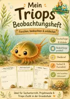 Vorschau - Arbeitsblätter - Triops: Beobachtungstagebuch / Forscherheft - Seite 1