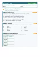 Vorschau - Arbeitsblätter - Deutsch 5 Gymnasium - Sprache untersuchen - Seite 1