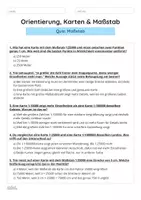 Vorschau - Arbeitsblätter - Orientierung, Karten & Maßstab — Maßstab - Seite 3