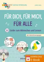 Vorschau - Stundenentwürfe - Für dich, für mich, für alle - 32 Lieder zum Mitmachen und Lernen inkl. Unterrichtsanregungen: Für Lerngruppen mit intensivem Förderbedarf - Deckblatt
