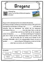 Vorschau - Unterrichtsreihen - Bregenz Lückentext mit Wortspeicher Hörverstehen und Suchsel - Seite 1