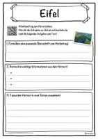 Vorschau - Unterrichtsreihen - Eifel Lückentext mit Wortspeicher Hörverstehen und Suchsel - Seite 3