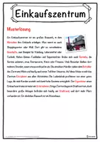 Vorschau - Unterrichtsreihen - Einkaufszentrum Lückentext mit Wortspeicher Hörverstehen und Suchsel - Seite 2