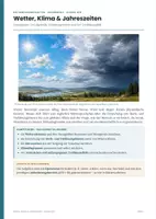 Vorschau - Stundenentwürfe - Klimawandel & Klimaschutz komplett – 16 Materialien fächerübergreifend - Seite 1