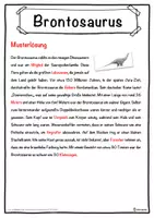 Vorschau - Unterrichtsreihen - Brontosaurus Lückentext mit Wortspeicher Hörverstehen und Suchsel - Seite 2