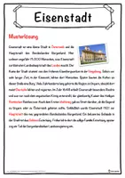 Vorschau - Unterrichtsreihen - Eisenstadt Lückentext mit Wortspeicher Hörverstehen und Suchsel - Seite 2
