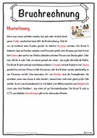 Vorschau - Unterrichtsreihen - Bruchrechnung Lückentext mit Wortspeicher Hörverstehen und Suchsel - Seite 2