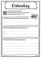 Vorschau - Unterrichtsreihen - Eishockey Lückentext mit Wortspeicher Hörverstehen und Suchsel - Seite 3