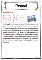 Vorschau - Unterrichtsreihen - Brunei Lückentext mit Wortspeicher Hörverstehen und Suchsel - Seite 2