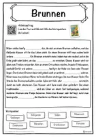 Vorschau - Unterrichtsreihen - Brunnen Lückentext mit Wortspeicher Hörverstehen und Suchsel - Seite 1