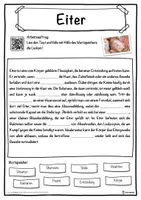 Vorschau - Unterrichtsreihen - Eiter Lückentext mit Wortspeicher Hörverstehen und Suchsel - Seite 1