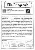Vorschau - Unterrichtsreihen - Ella Fitzgerald Lückentext mit Wortspeicher Hörverstehen und Suchsel - Seite 1