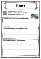 Vorschau - Unterrichtsreihen - Enns Lückentext mit Wortspeicher Hörverstehen und Suchsel - Seite 3
