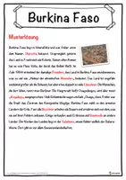 Vorschau - Unterrichtsreihen - Burkina Faso Lückentext mit Wortspeicher Hörverstehen und Suchsel - Seite 2