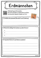 Vorschau - Unterrichtsreihen - Erdmännchen Lückentext mit Wortspeicher Hörverstehen und Suchsel - Seite 3