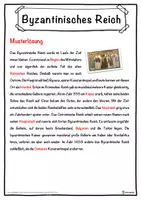 Vorschau - Unterrichtsreihen - Byzantinisches Reich Lückentext mit Wortspeicher Hörverstehen und Suchsel - Seite 2