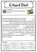 Vorschau - Unterrichtsreihen - Erhard Dietl Lückentext mit Wortspeicher Hörverstehen und Suchsel - Seite 1