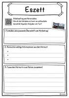 Vorschau - Unterrichtsreihen - Eszett Lückentext mit Wortspeicher Hörverstehen und Suchsel - Seite 3
