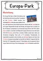 Vorschau - Unterrichtsreihen - Europa-Park Lückentext mit Wortspeicher Hörverstehen und Suchsel - Seite 2