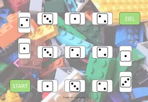 Vorschau - Spiele - Mathematisches Brettspiel mit LEGO® - leicht - Deckblatt