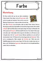 Vorschau - Unterrichtsreihen - Farbe Lückentext mit Wortspeicher Hörverstehen und Suchsel - Seite 2