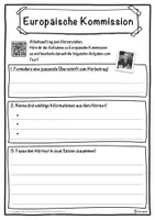 Vorschau - Unterrichtsreihen - Europäische Kommission Lückentext mit Wortspeicher Hörverstehen und Suchsel - Seite 3