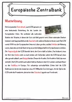 Vorschau - Unterrichtsreihen - Europäische Zentralbank Lückentext mit Wortspeicher Hörverstehen und Suchsel - Seite 2