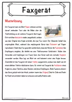 Vorschau - Unterrichtsreihen - Faxgerät Lückentext mit Wortspeicher Hörverstehen und Suchsel - Seite 2