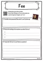 Vorschau - Unterrichtsreihen - Fee Lückentext mit Wortspeicher Hörverstehen und Suchsel - Seite 3