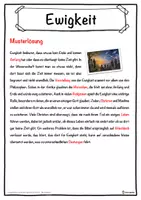 Vorschau - Unterrichtsreihen - Ewigkeit Lückentext mit Wortspeicher Hörverstehen und Suchsel - Seite 2