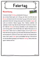 Vorschau - Unterrichtsreihen - Feiertag Lückentext mit Wortspeicher Hörverstehen und Suchsel - Seite 2