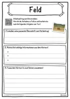Vorschau - Unterrichtsreihen - Feld Lückentext mit Wortspeicher Hörverstehen und Suchsel - Seite 3