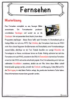 Vorschau - Unterrichtsreihen - Fernsehen Lückentext mit Wortspeicher Hörverstehen und Suchsel - Seite 2