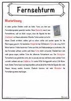 Vorschau - Unterrichtsreihen - Fernsehturm Lückentext mit Wortspeicher Hörverstehen und Suchsel - Seite 2