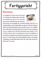 Vorschau - Unterrichtsreihen - Fertiggericht Lückentext mit Wortspeicher Hörverstehen und Suchsel - Seite 2